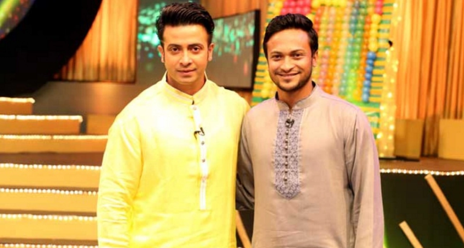 এবার এক সঙ্গে মঞ্চ মাতাবেন সাকিব ও শাকিব