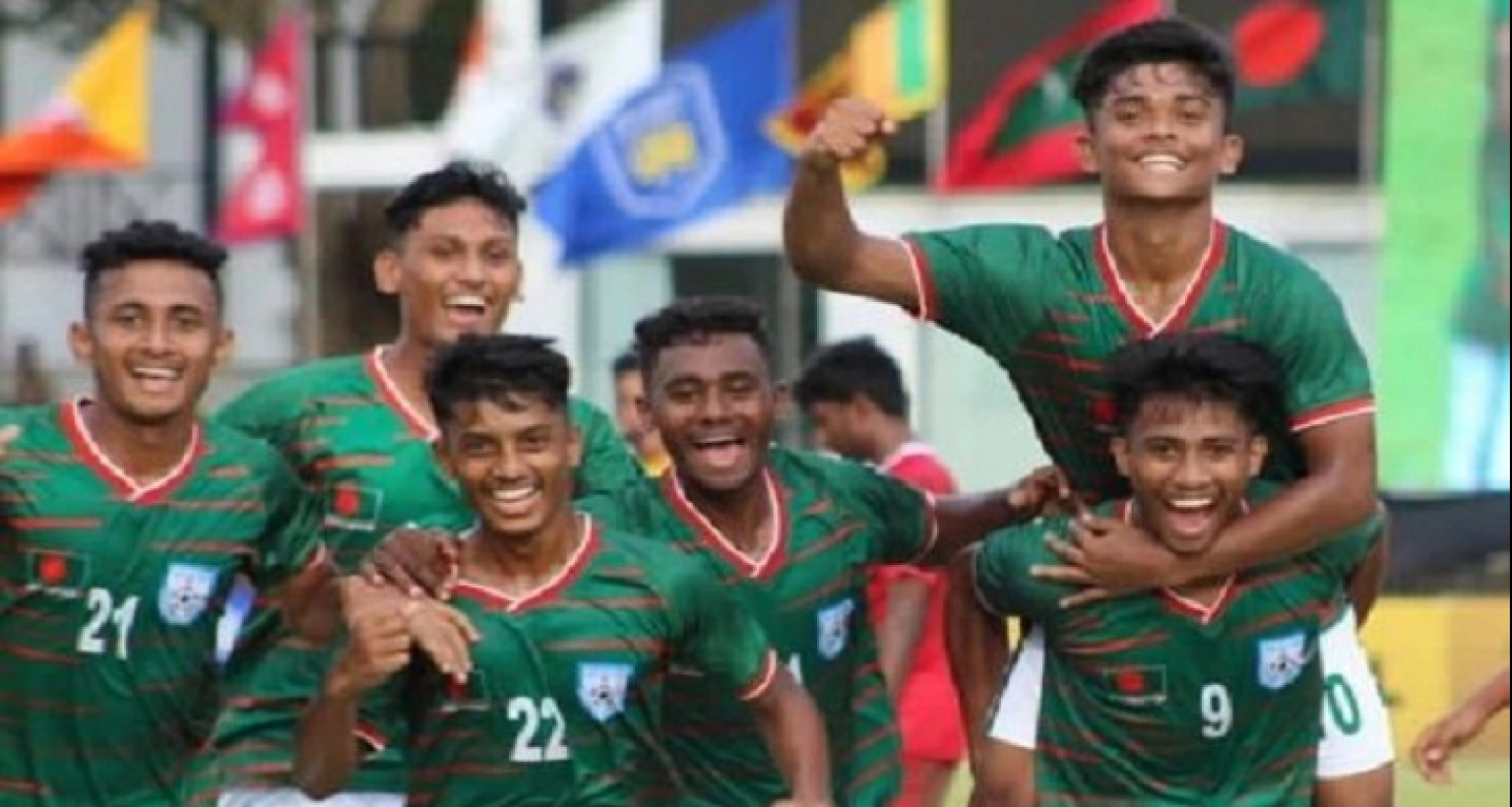 ৫-০ গোলে জয়লাভ, বাংলাদেশ সবার আগে সেমিফাইনালে 
