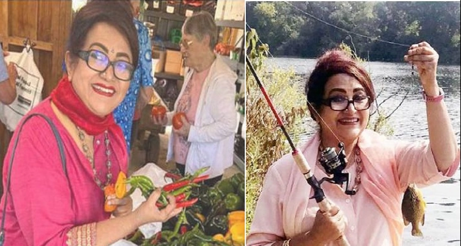 মাছ শিকার ও কাঁচাবাজারে গিয়ে নিজেই সবজি কিনেন নায়িকা ববিতা 