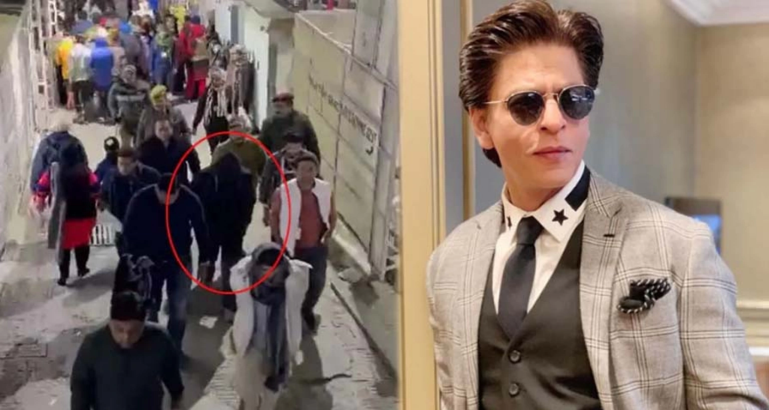 গভীর রাতে বৈষ্ণোদেবী মন্দিরে পুজা দিতে গেলেন শাহরুখ খান