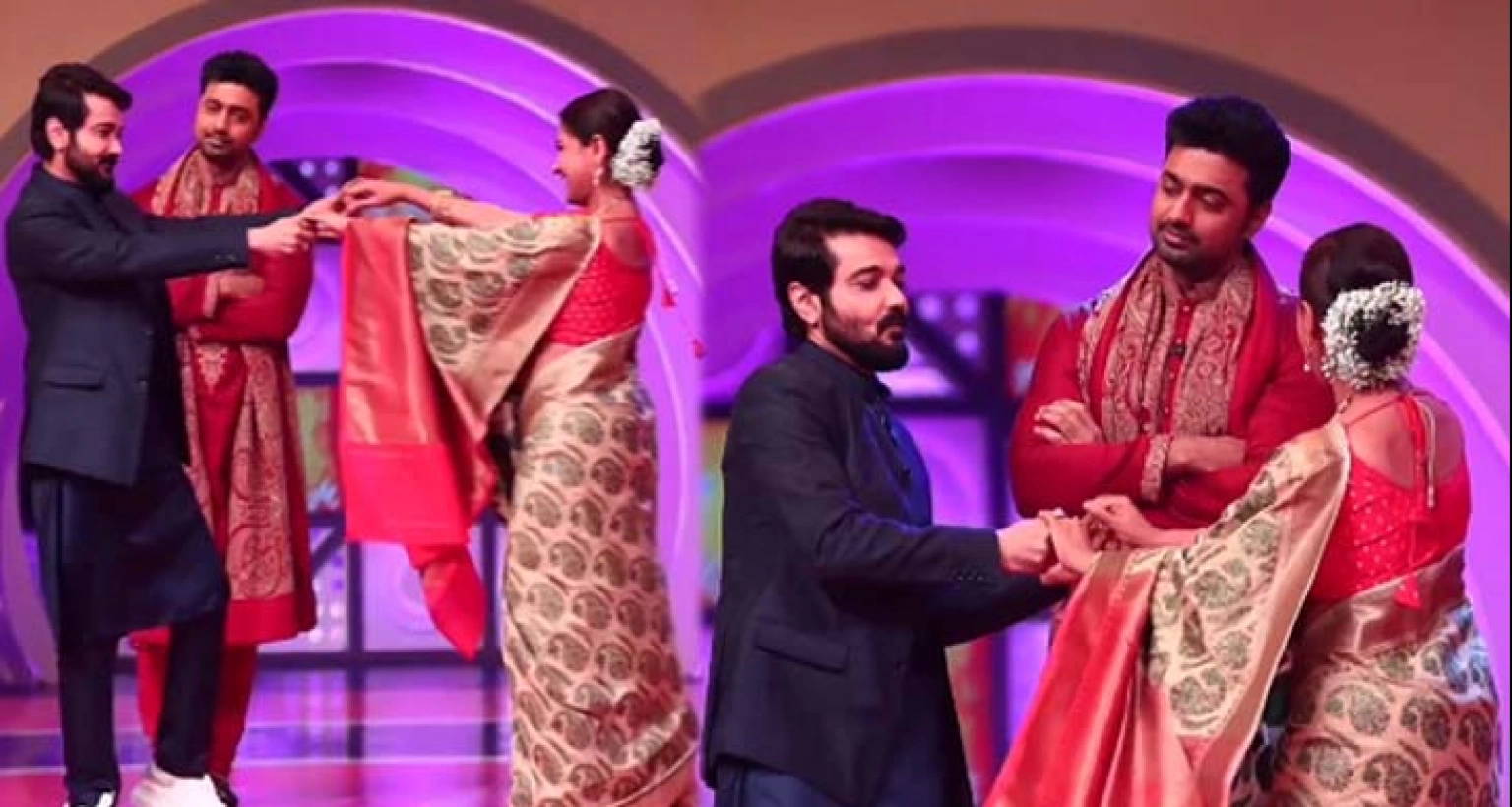 প্রথম ছবির নায়িকাকে পুরনো নায়কের সঙ্গে দেখে রেগে গেলেন দেব