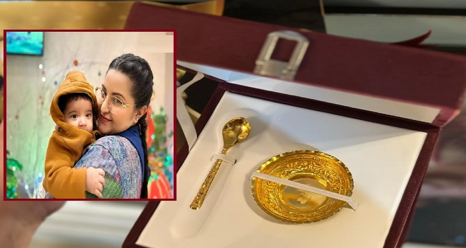 সোনার চামচে ভাত খাবেন পরীমণির ছেলে