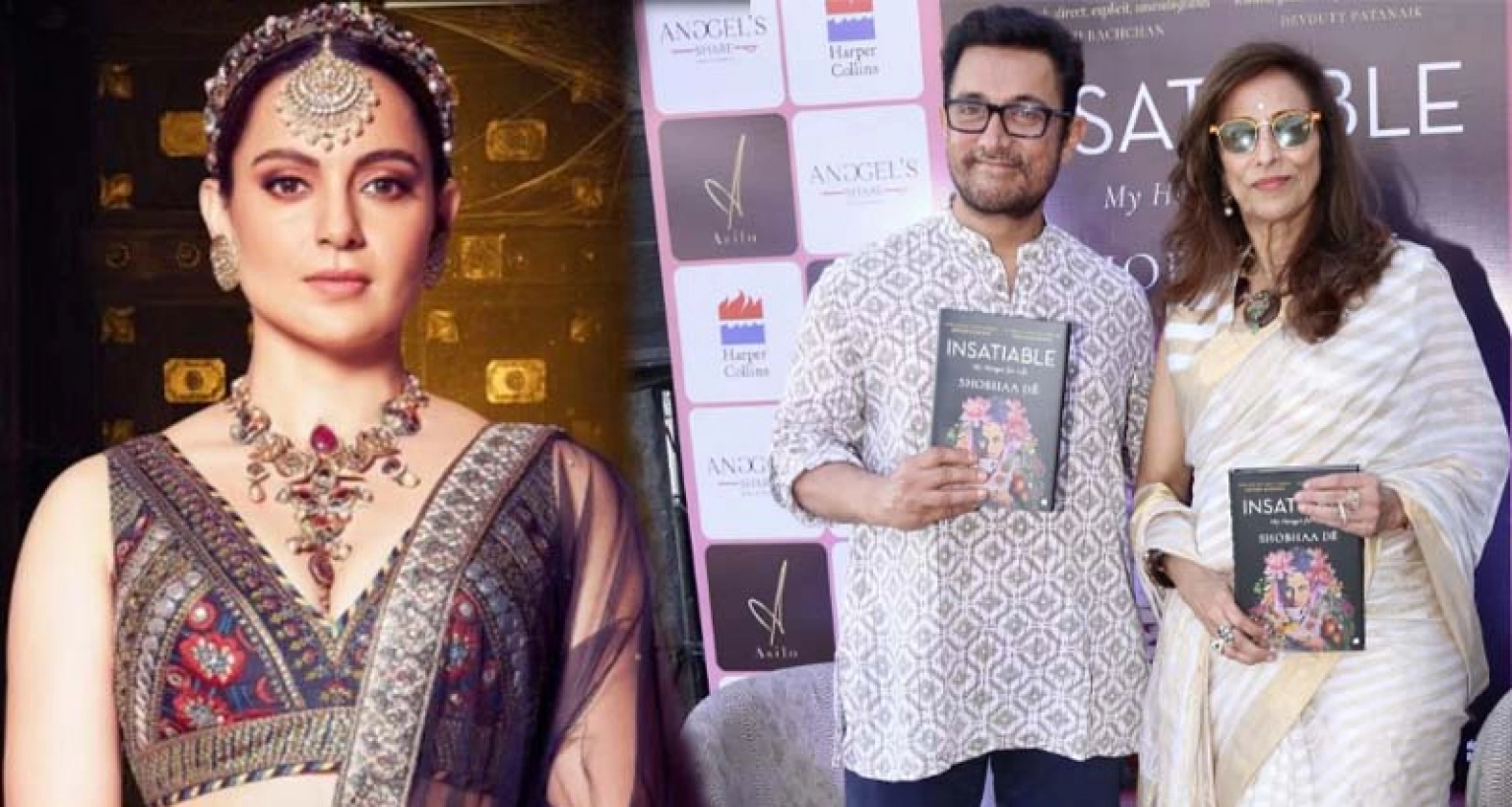 ভিডিয়োর অংশ টুইট করে কঙ্গনা বললেন, ‘বেচারা আমির খান’