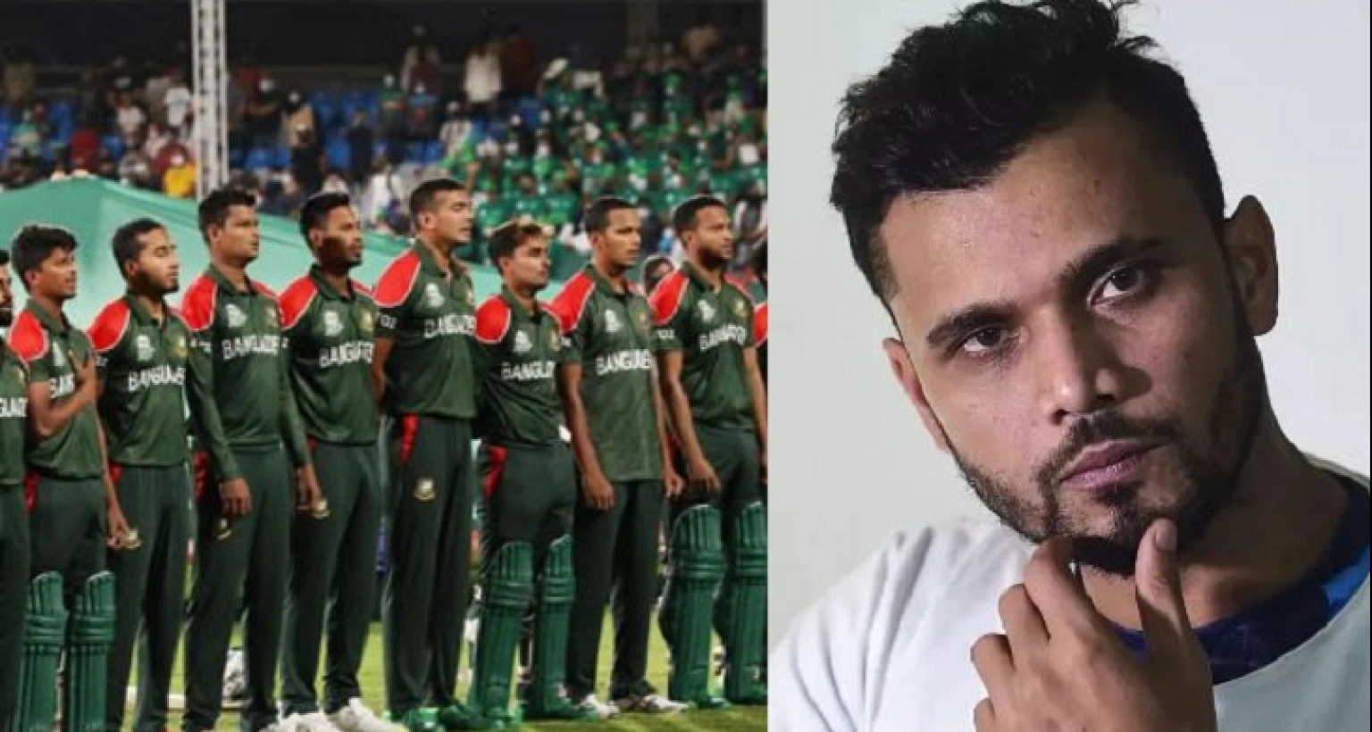 বিশ্বকাপের ১৫ জনের স্কোয়াড নিয়ে মাশরাফীর অভিমত