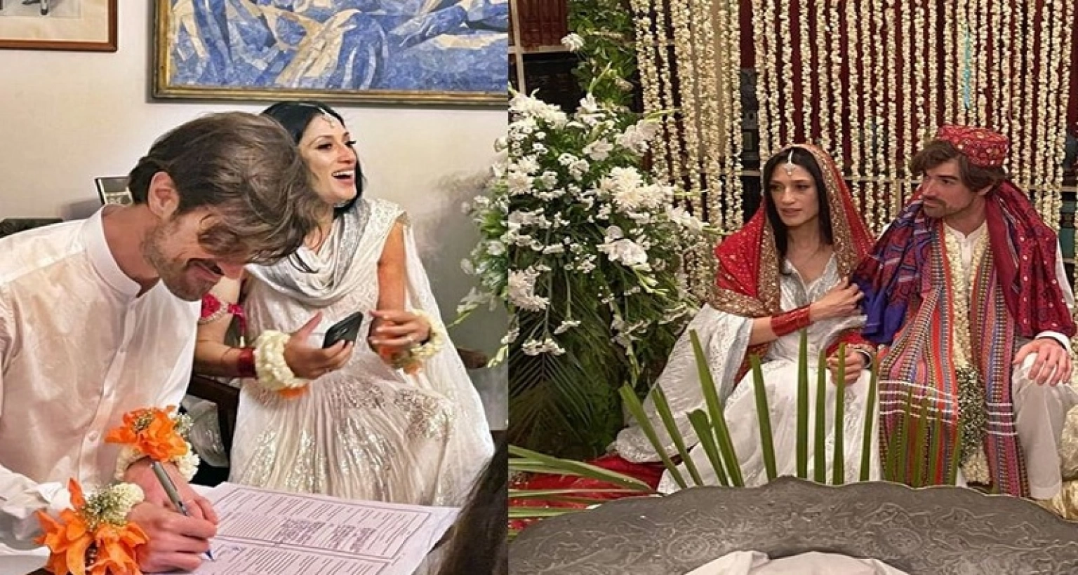 মার্কিন যুবককে বিয়ে করলেন ফাতিমা ভুট্টো