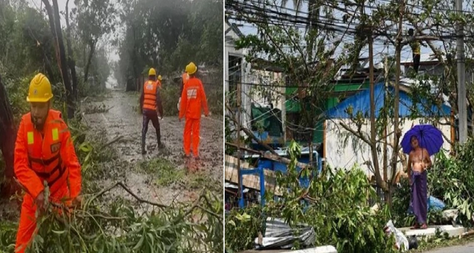 ২৯ জনের মৃত্যু, মিয়ানমারে ‘মোখা’র তাণ্ডব!