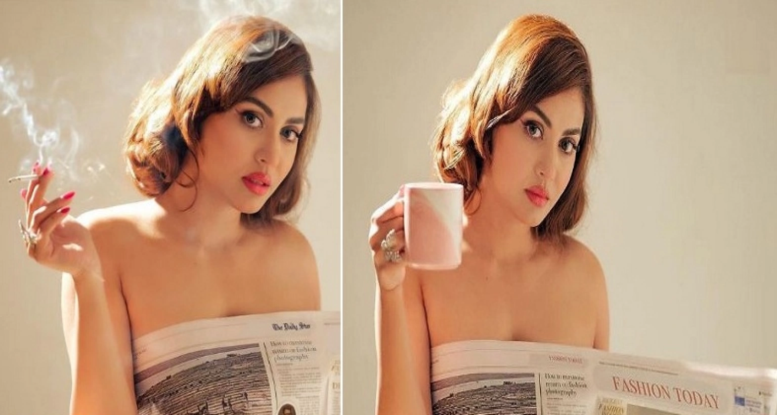 খোলামেলা ছবি, ফের আলোচনায় অভিনেতা সিদ্দিকের প্রাক্তন স্ত্রী
