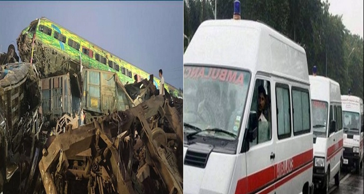 দুর্ঘটনাস্থলে অন্তত ২০০টি অ্যাম্বুলেন্স পাঠানো হয়েছে