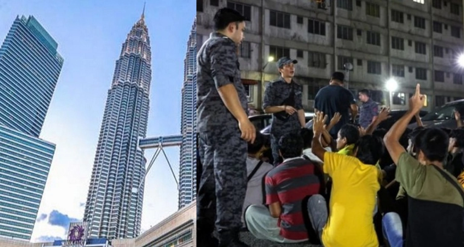 অভিযান চালিয়ে মালয়েশিয়ায় ২৫২ বাংলাদেশিসহ গ্রেপ্তার ৪২৫