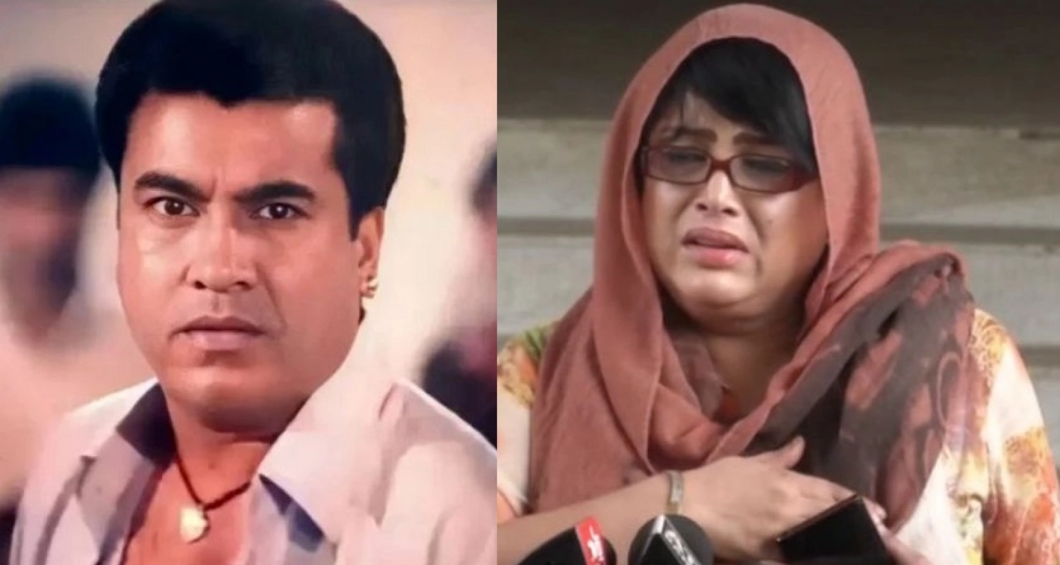 কান্নায় ভেঙে পড়লেন নায়ক মান্নার স্ত্রী শেলী