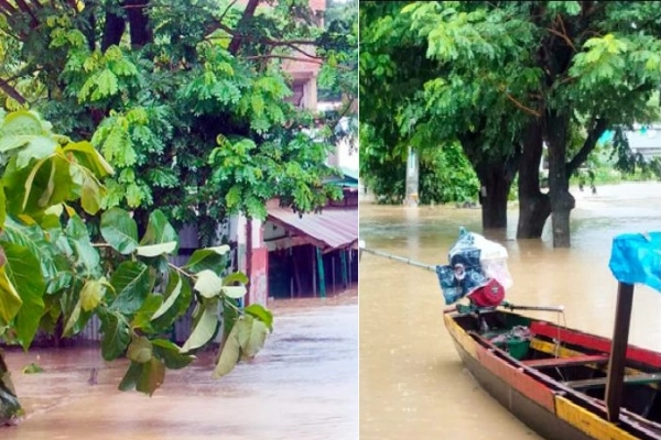 প্লাবিত হাজারেরও বেশি ঘরবাড়ি, বেশিরভাগ এলাকা বিদ্যুৎ বিচ্ছিন্ন