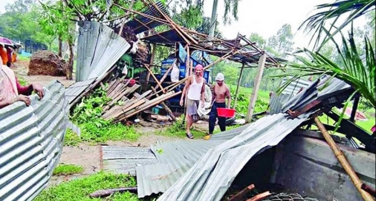 আজ দেশের চার অঞ্চলে ঝড়ের পূর্বাভাস