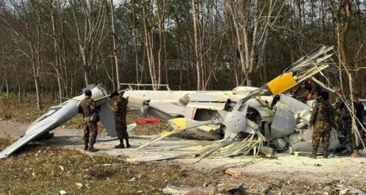  হেলিকপ্টারটি অবতরণের সময় এ ঘটনা, মিয়ানমারে ব্রিগেডিয়ার জেনারেলকে গুলি করে হত্যা