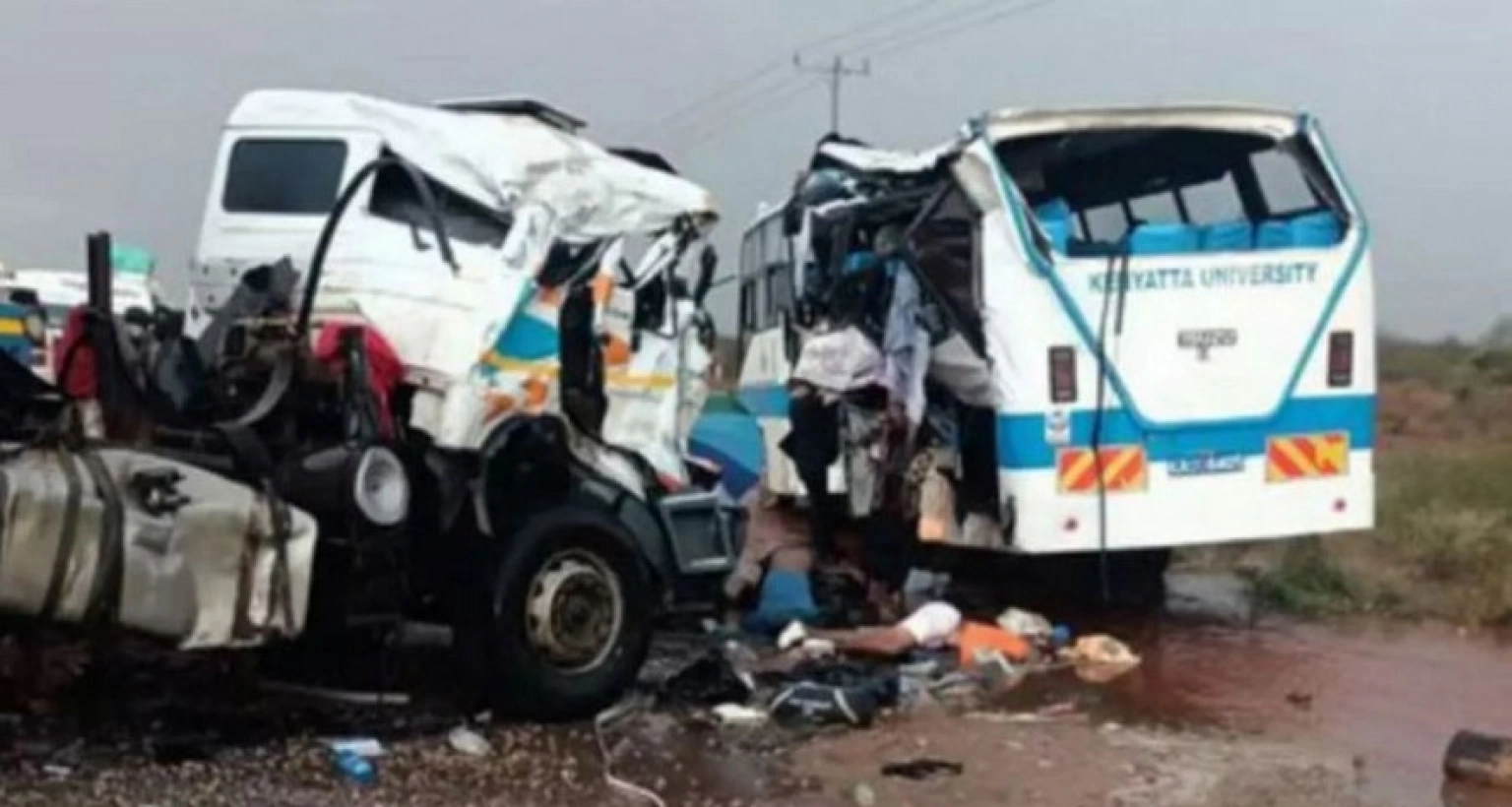 ট্রাক-বাসের ভয়াবহ সংঘর্ষ, বিশ্ববিদ্যালয়ের ১১ শিক্ষার্থীর মৃত্যু