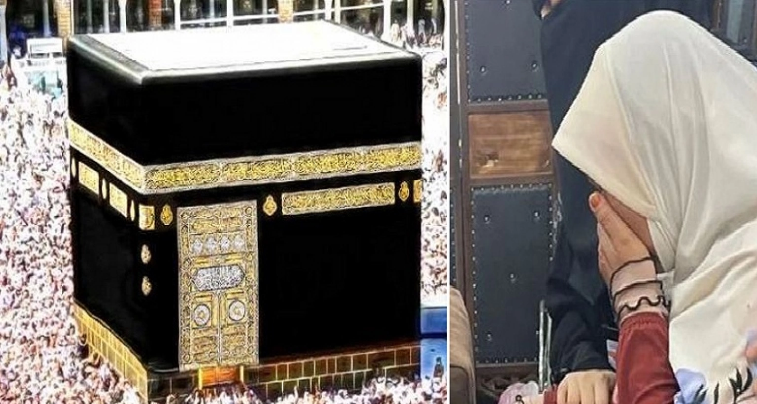 ইহরাম পরা অবস্থায় পবিত্র কাবা শরীফের ভেতর স্ত্রীর সামনেই স্বামীর মৃত্যু