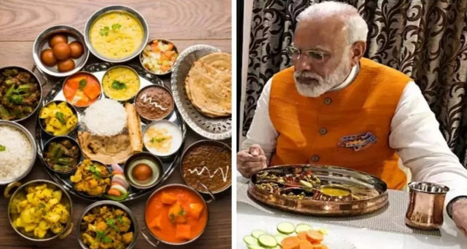 মোদির শপথ অনুষ্ঠানের পর খাবারের তালিকায় যা যা ছিল