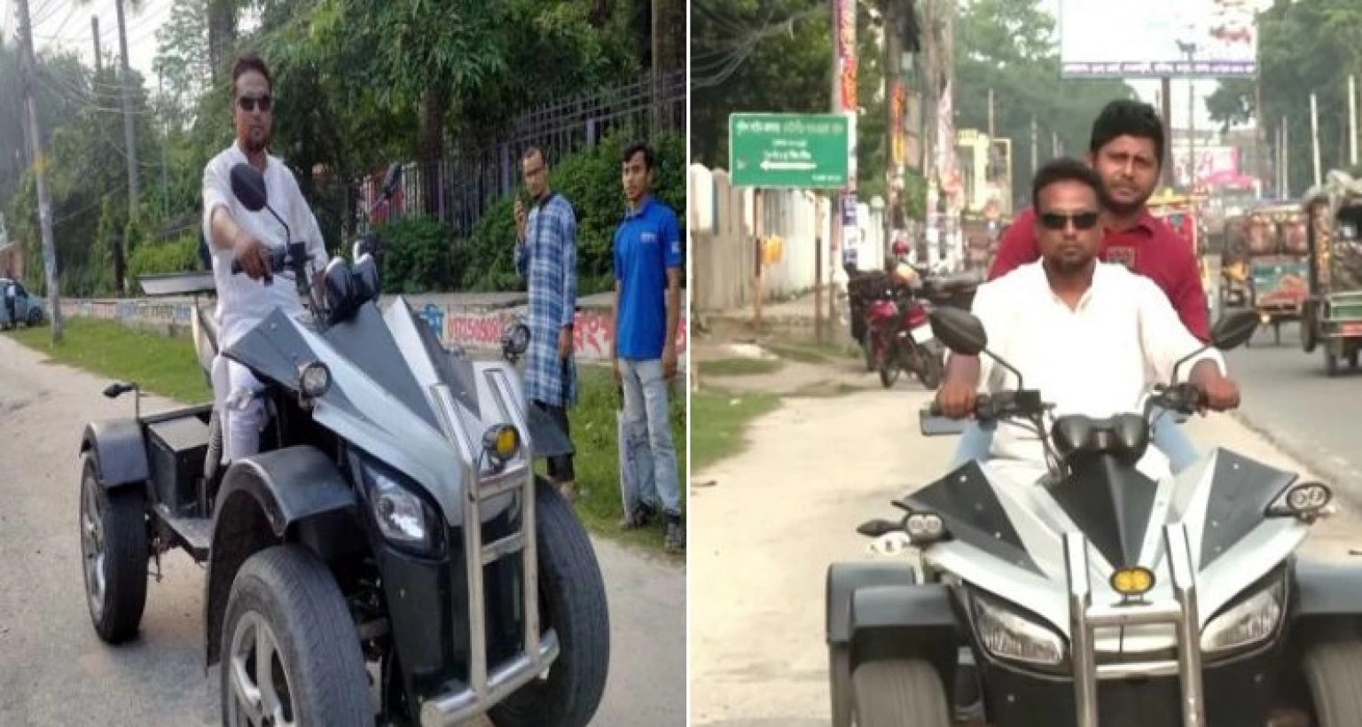 মাসুদের ‘কোয়াইড বাইক’, চলে তেল-গ্যাস-বিদ্যুৎ ছাড়াই!