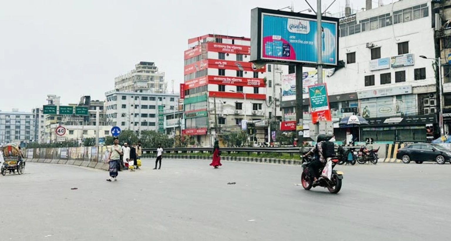 ঈদের দিন ফাঁকা রাজধানী ঢাকা