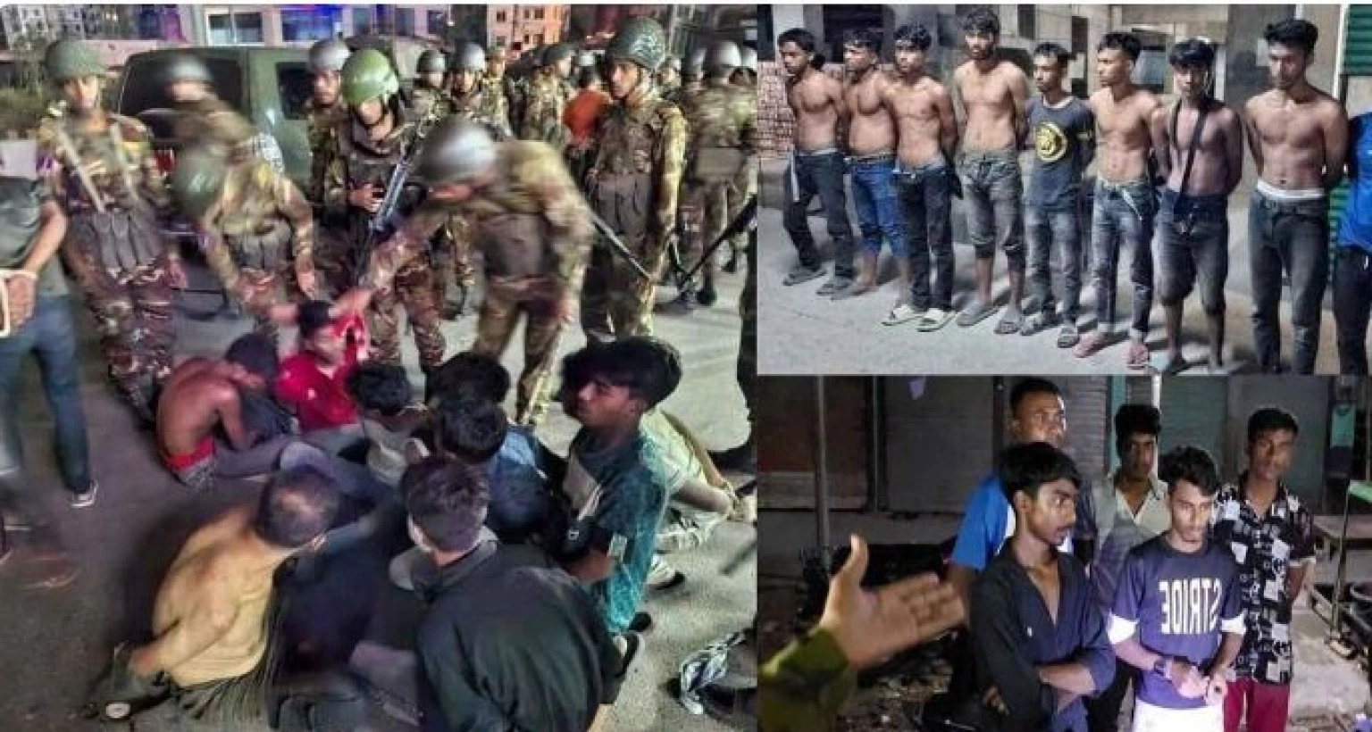 হঠাৎ রাতে রাজধানীজুড়ে ডাকাত আতঙ্ক, আটক ২৯ জন