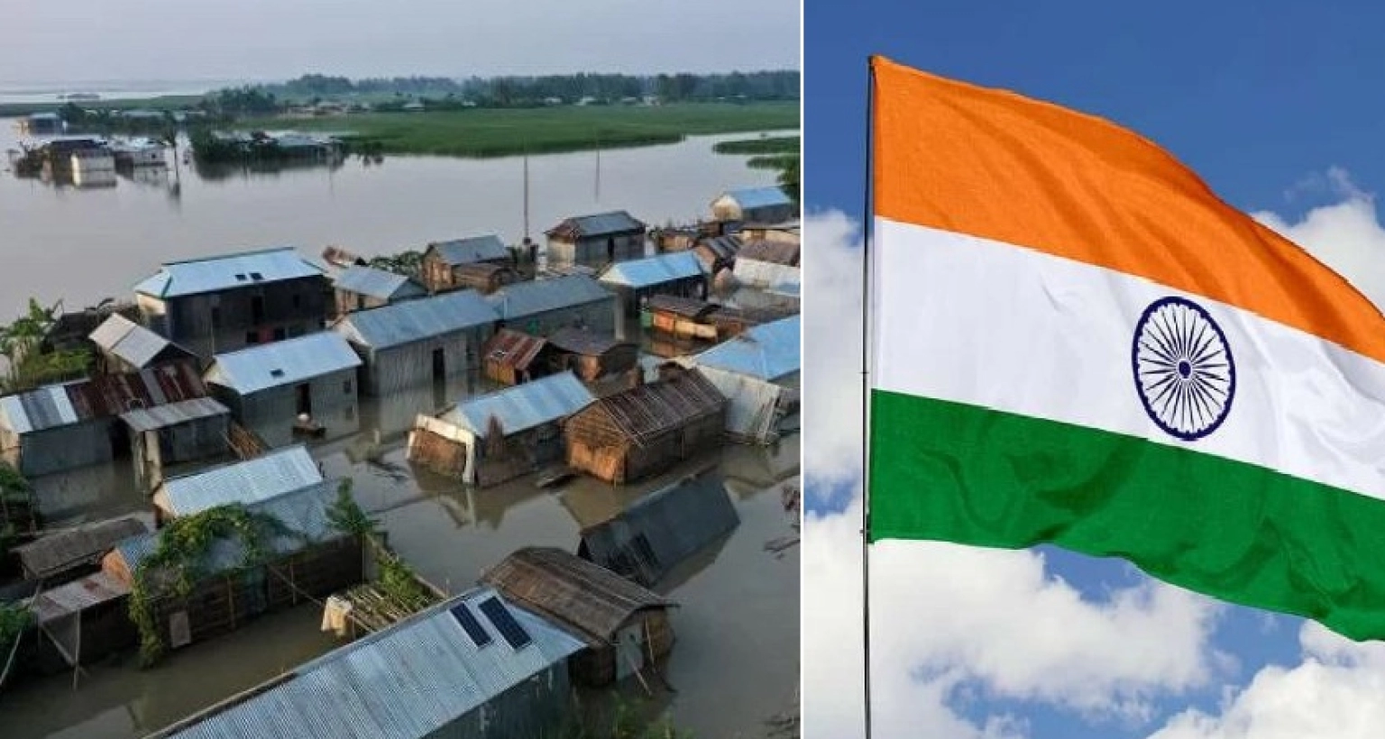 বাংলাদেশে বন্যার জন্য আমরা দায়ী নই: ভারত