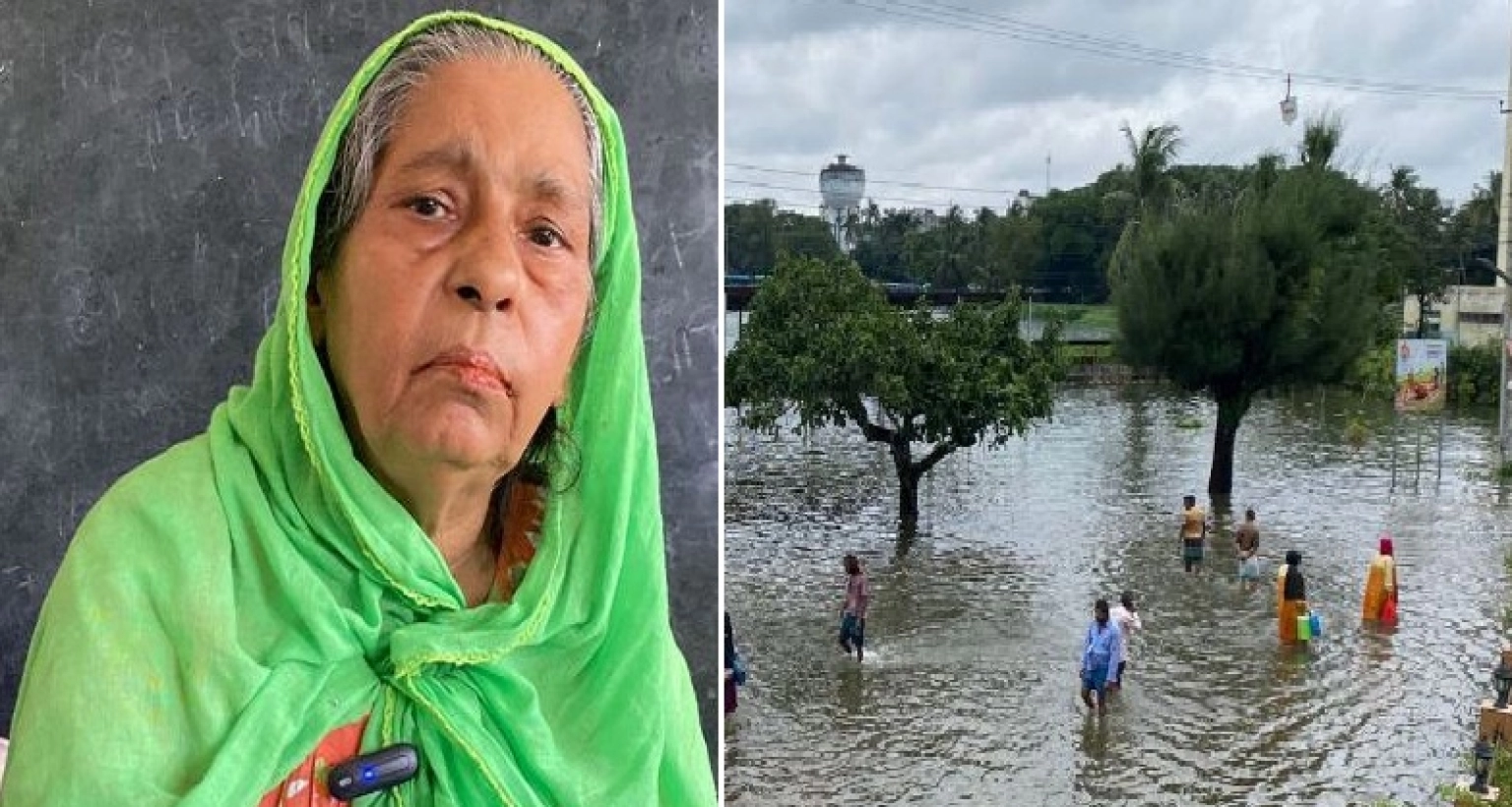 এক কাপড়ে বের হইছি, ঘর থেকে একটা সুতো বের করতে পারিনি: এক বিধবার আর্তনাত