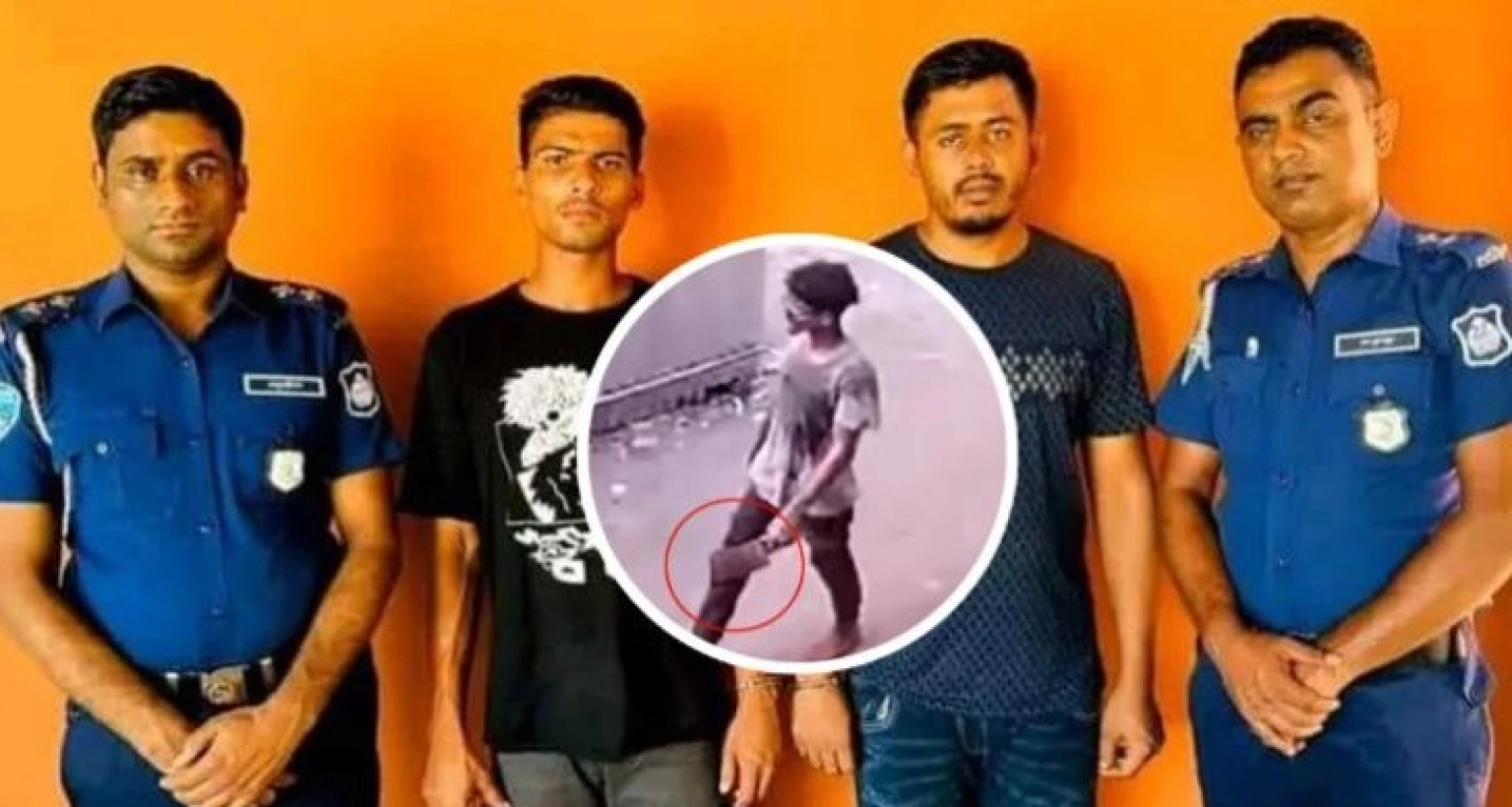 এক হাতে চাপাতি, আরেক হাতে অন্য ব্যক্তির কাটা হাত নিয়ে হেঁটে চলা সেই আনিস গ্রেফতার