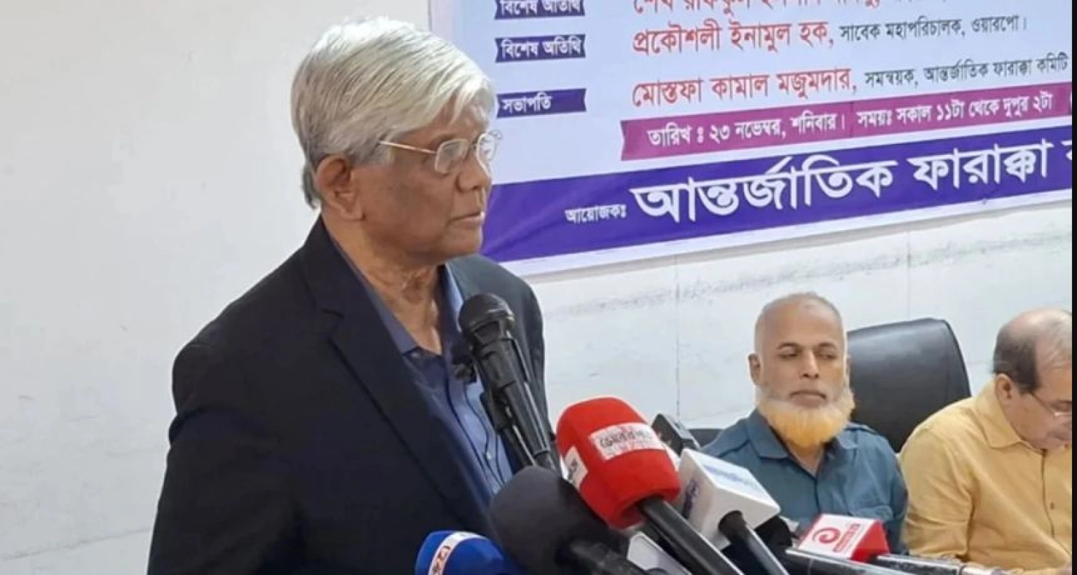 ফারাক্কা বিষয়ে শক্ত অবস্থানে সরকার, ন্যায্য সময়েই ন্যায্য পানি দিতে হবে: অর্থ উপদেষ্টা