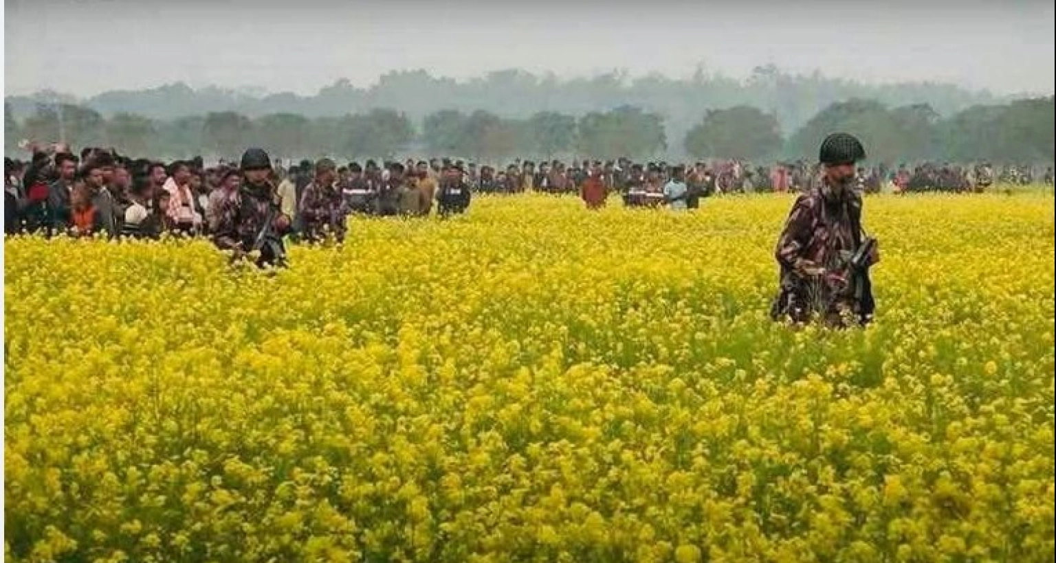 এবার ভারত সীমান্তে জয় শ্রী-রামের জবাবে আল্লাহু আকবার! আরও যা ঘটেছে