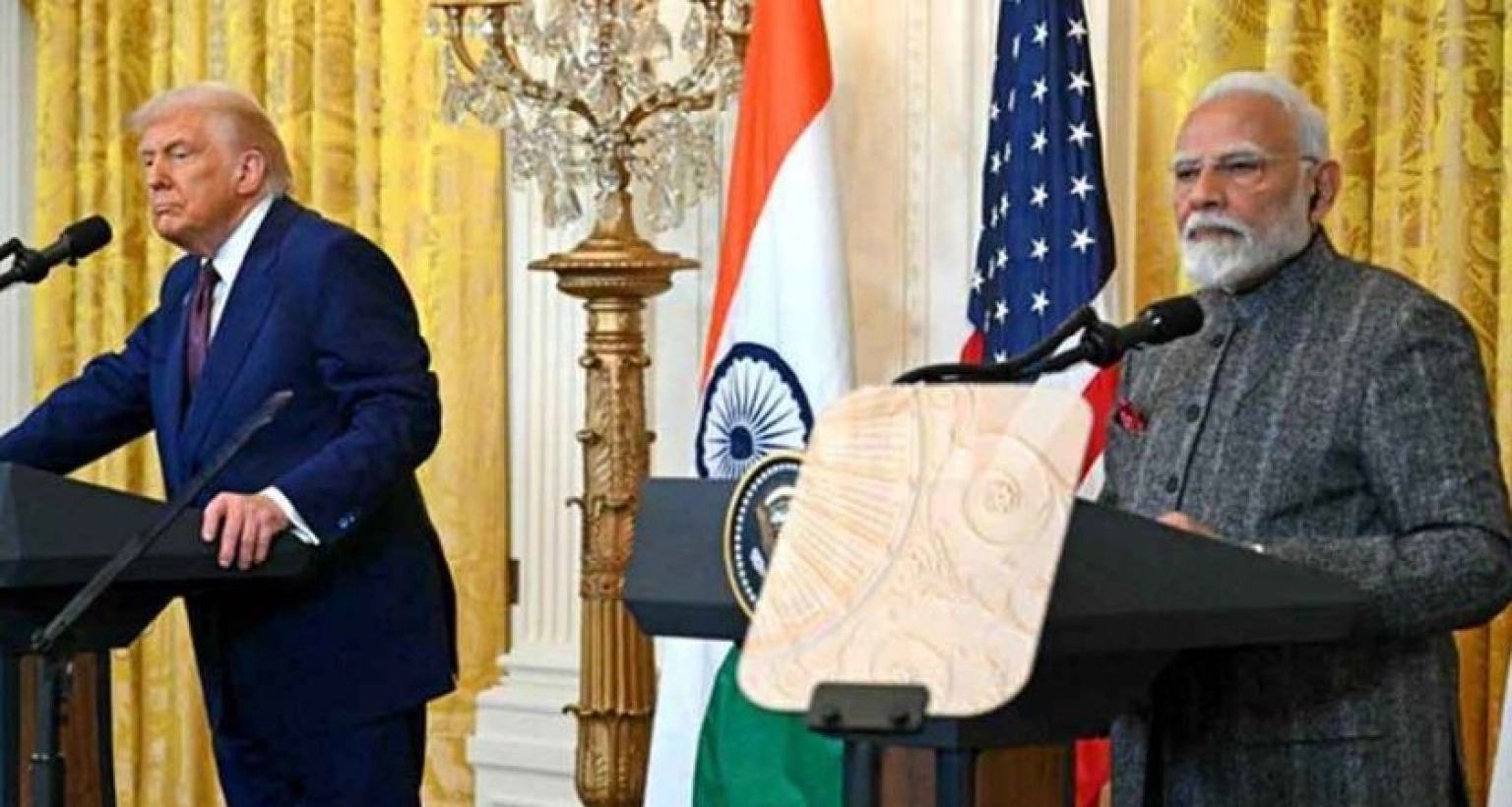 এবার নরেন্দ্র মোদির মুখের ওপরেই শুল্ক আরোপের হুমকি ডোনাল্ড ট্রাম্পের
