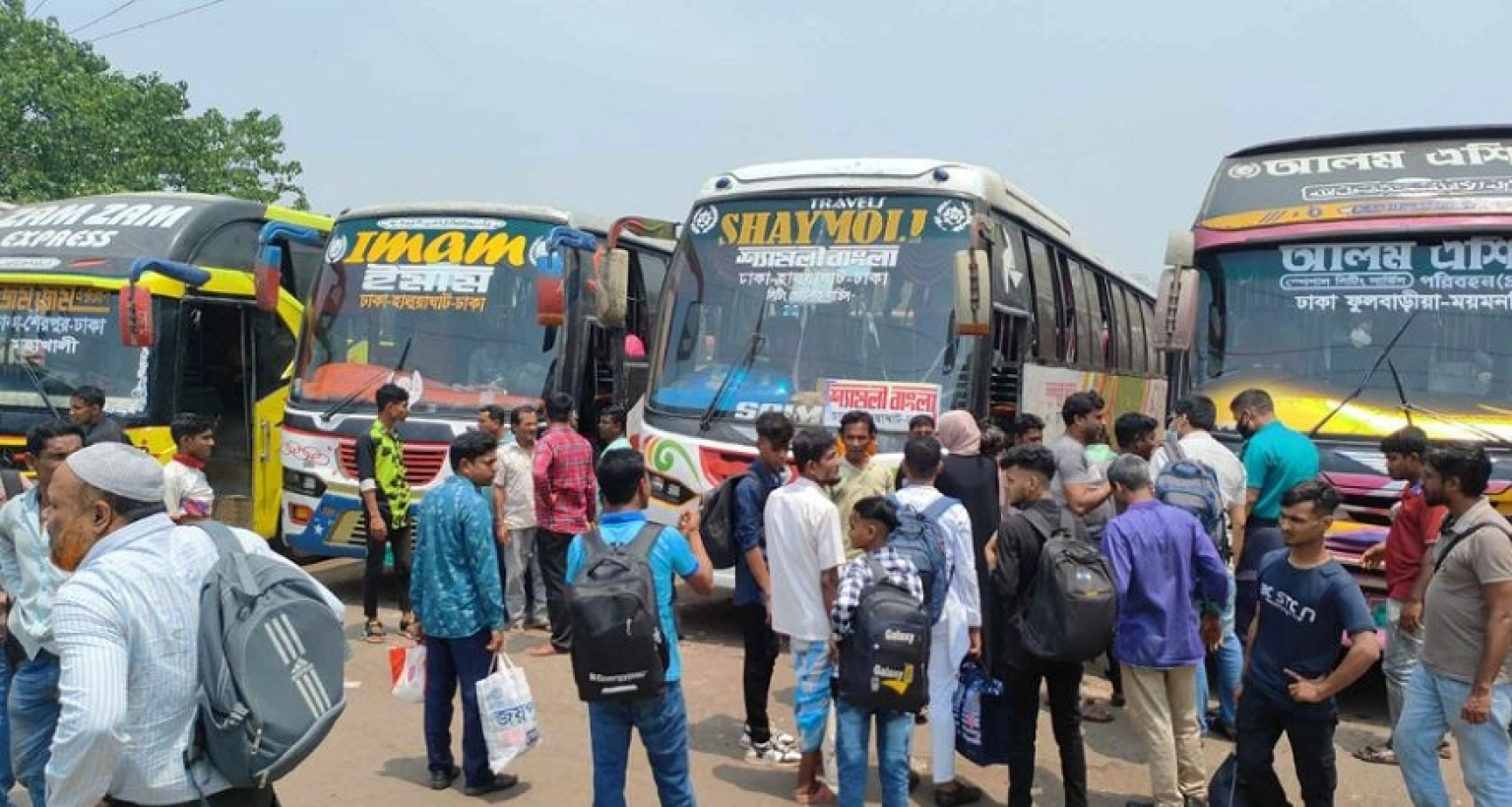 ১৪ মার্চ থেকে ঈদযাত্রার বাসের অগ্রিম টিকিট বিক্রি শুরু