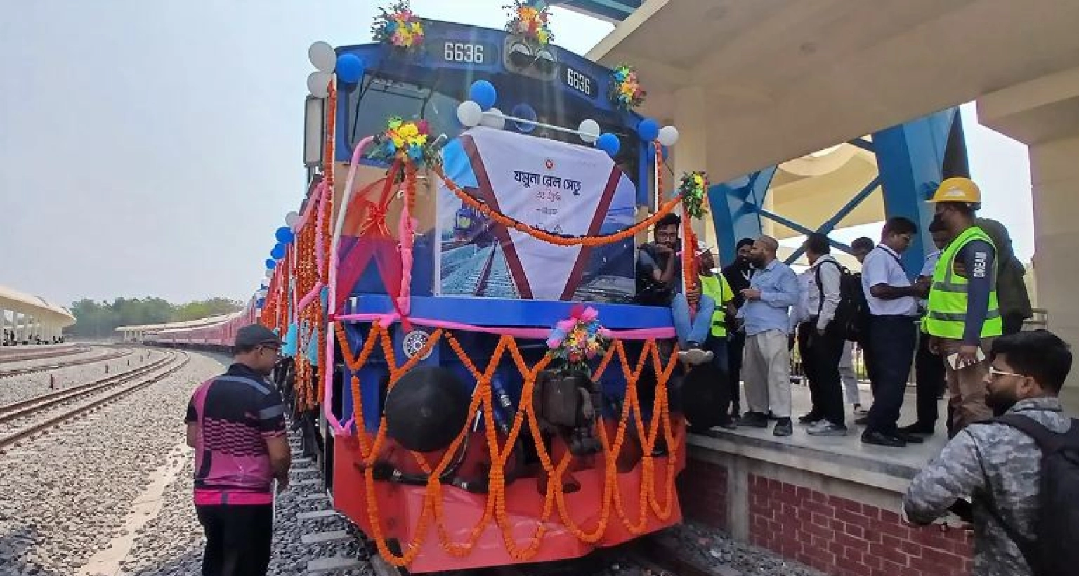 দীর্ঘ প্রতীক্ষার অবসান, উদ্বোধন হলো দীর্ঘতম রেলসেতুর