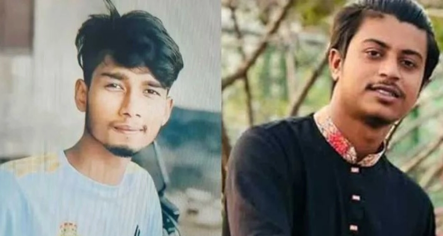 ছিটকে বাসের নিচে পড়ে দুই বন্ধুর মৃত্যু