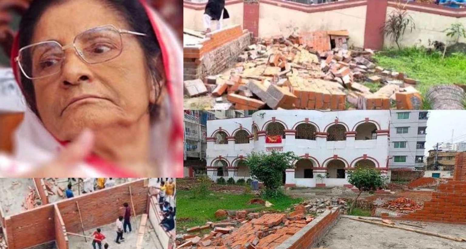 রওশন এরশাদের পৈতৃক বাড়িতে হামলা-ভাঙচুর