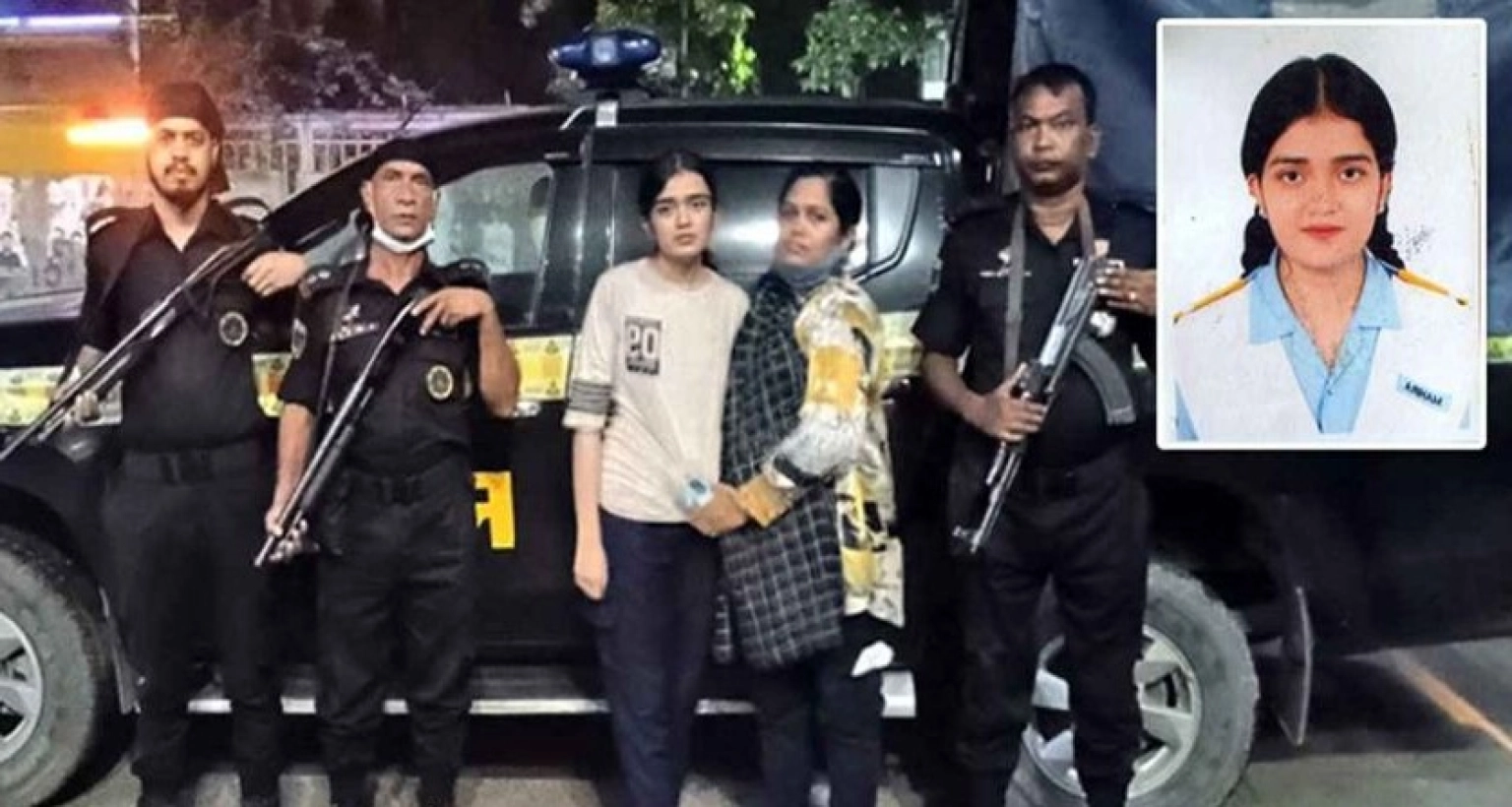 যেখান থেকে উদ্ধার ‘নিখোঁজ’ এইচএসসি পরীক্ষার্থী মাহিরা