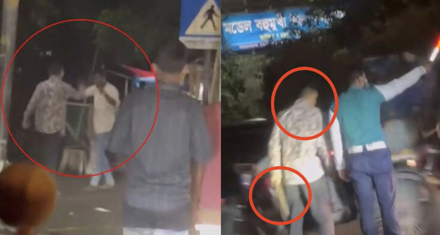 চাপাতি-হাতে-ব্যাগ-ছিনিয়ে-পুলিশের-সামনেই-হেঁটে-গেলো-ছিনতাইকারী