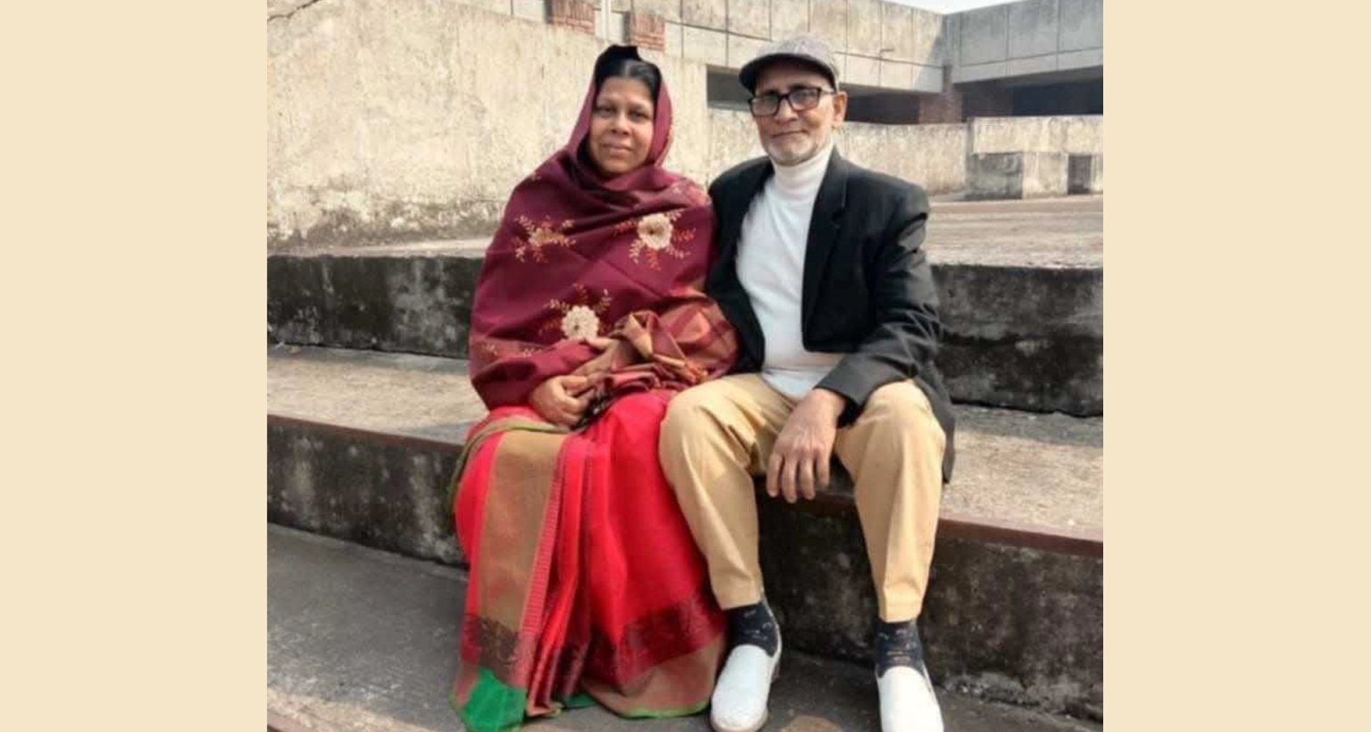 স্বামীর মৃত্যুর খবর শুনে মারা গেলেন স্ত্রীও