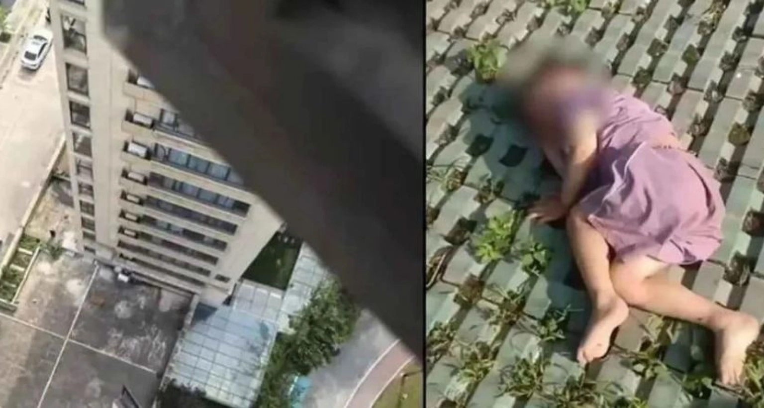 ১৮তলা থেকে পড়ে অলৌকিকভাবে বেঁচে গেল ৩ বছরের শিশু