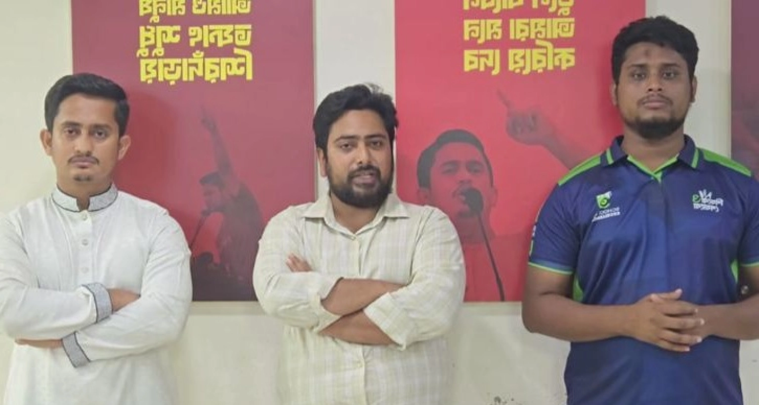 এবার যে ভিডিও বার্তা নাহিদ, হাসনাত ও সারজিস আলমের
