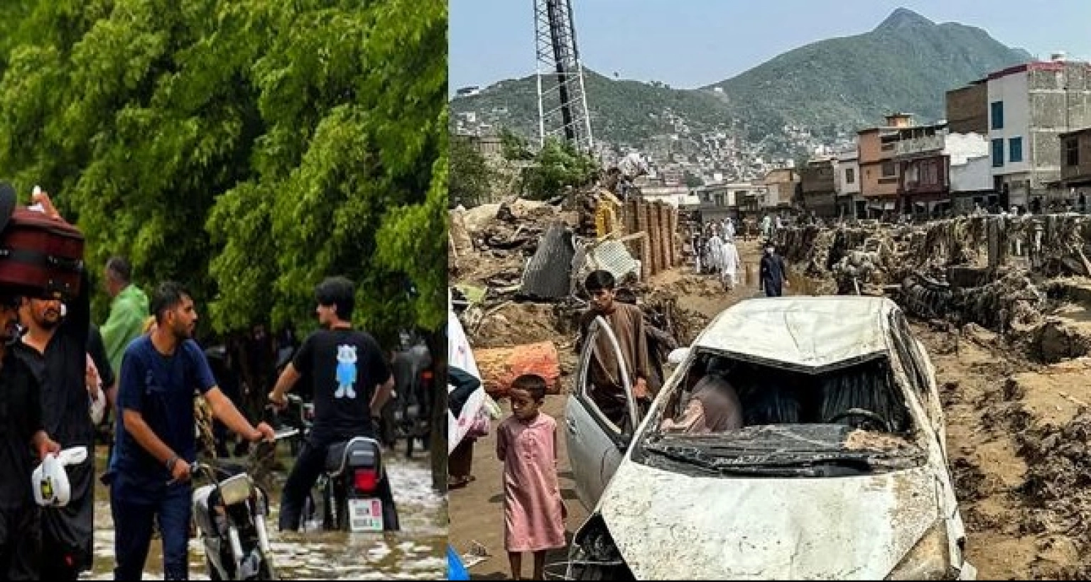পাকিস্তানে ভয়াবহ পরিস্থিতি, নিহতের সংখ্যা ছাড়াল ৪০০