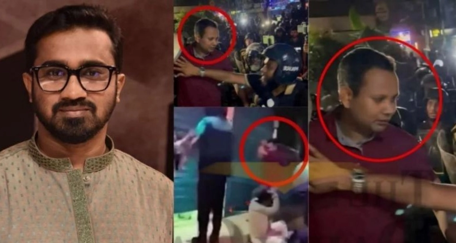 অবশেষে পরিচয় মিলেছে লাল টি-শার্ট পরা সেই যুবকের, যা জানালেন রাশেদ খাঁন