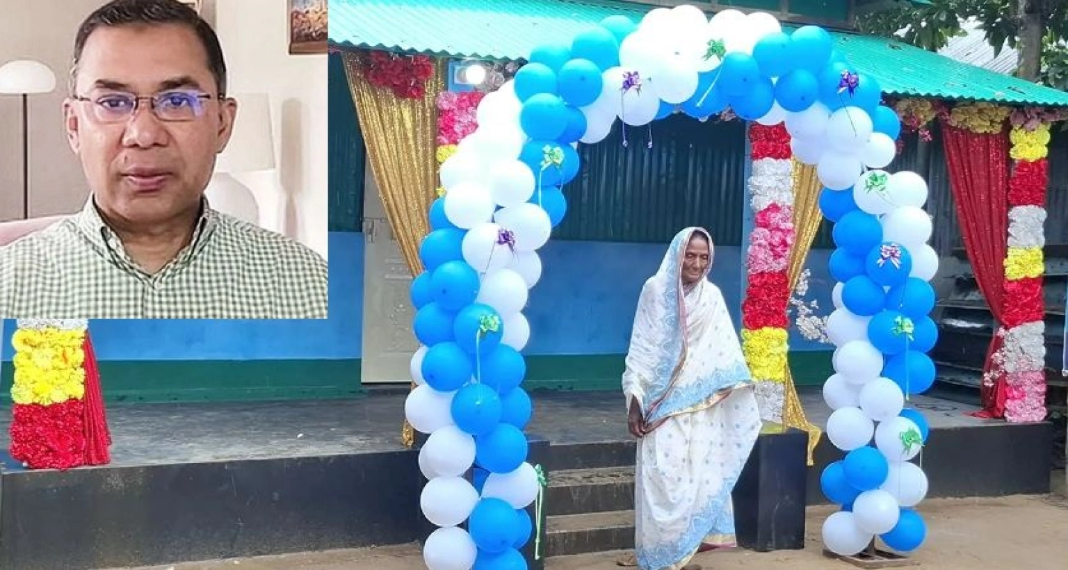 অসহায় শুক্কুরী বেগমকে নতুন ঘর উপহার দিলেন তারেক রহমান