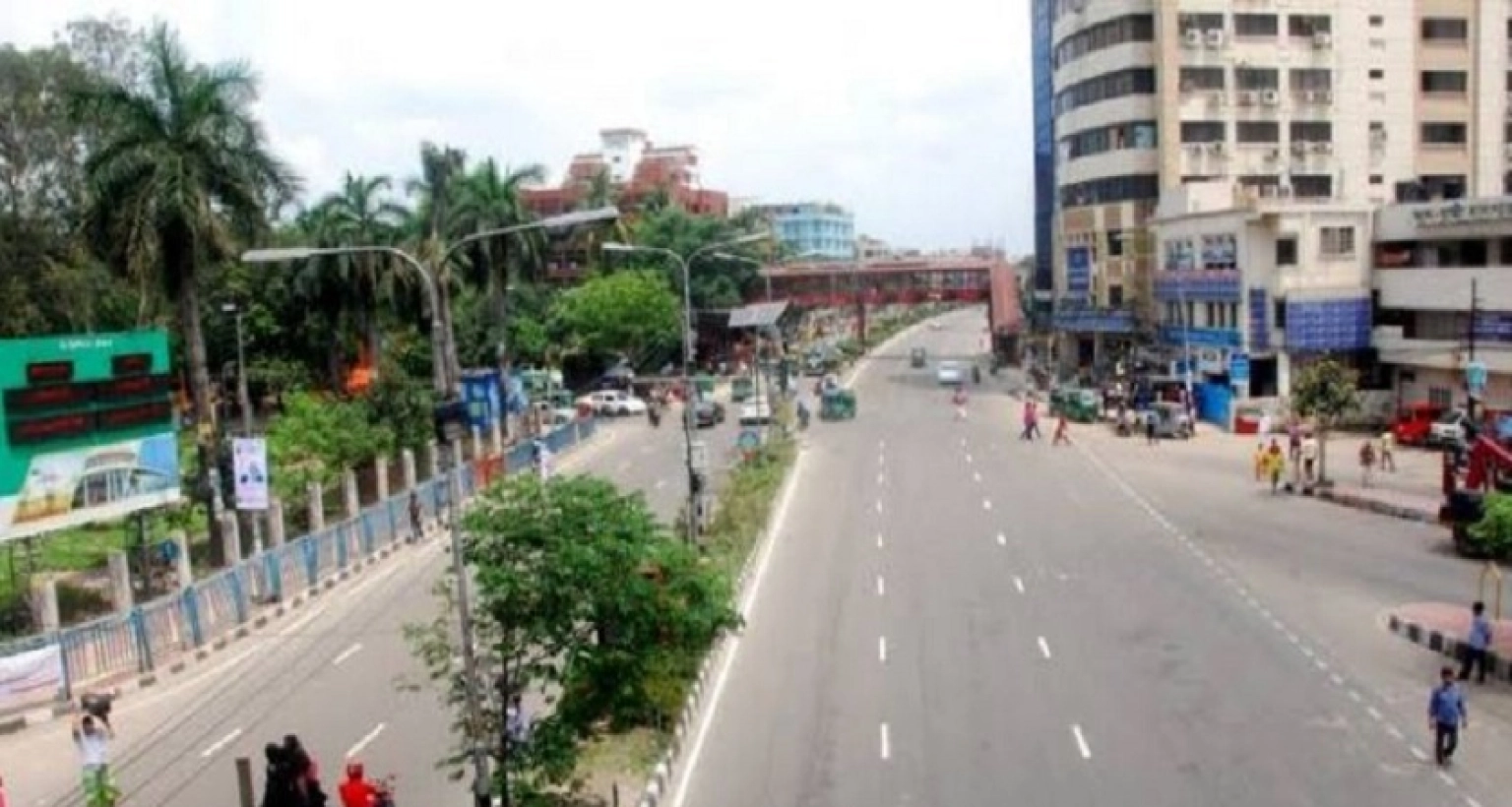 রাজধানীর যেসকল পথ আজ এড়িয়ে চলবেন 