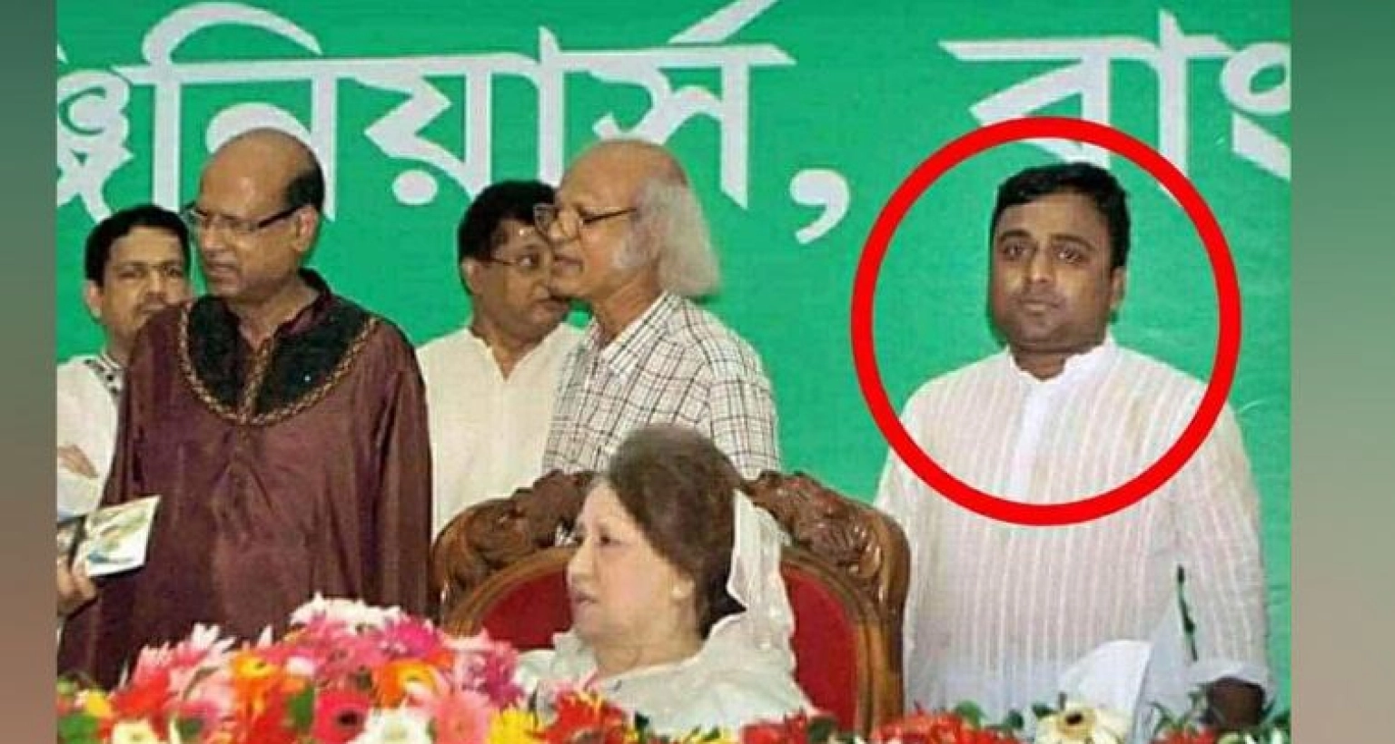 বিএনপির সমর্থককে জামায়াত সাজিয়ে ছাত্রদল সমর্থিত ভিপি প্রার্থীর সংবাদ সম্মেলন!