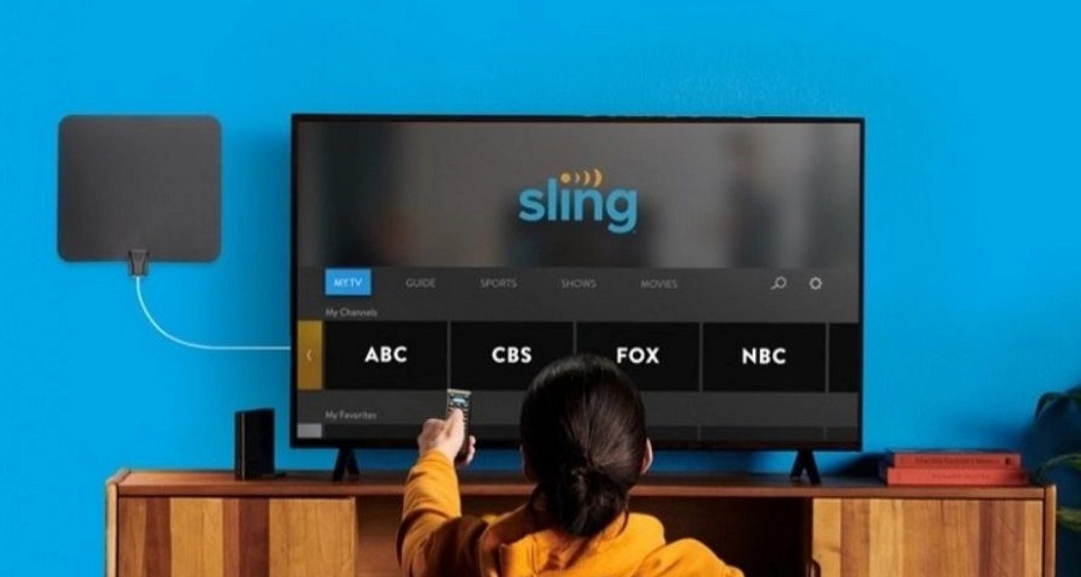 Sling TV’s Blue package includes news channels like Fox and CNN
