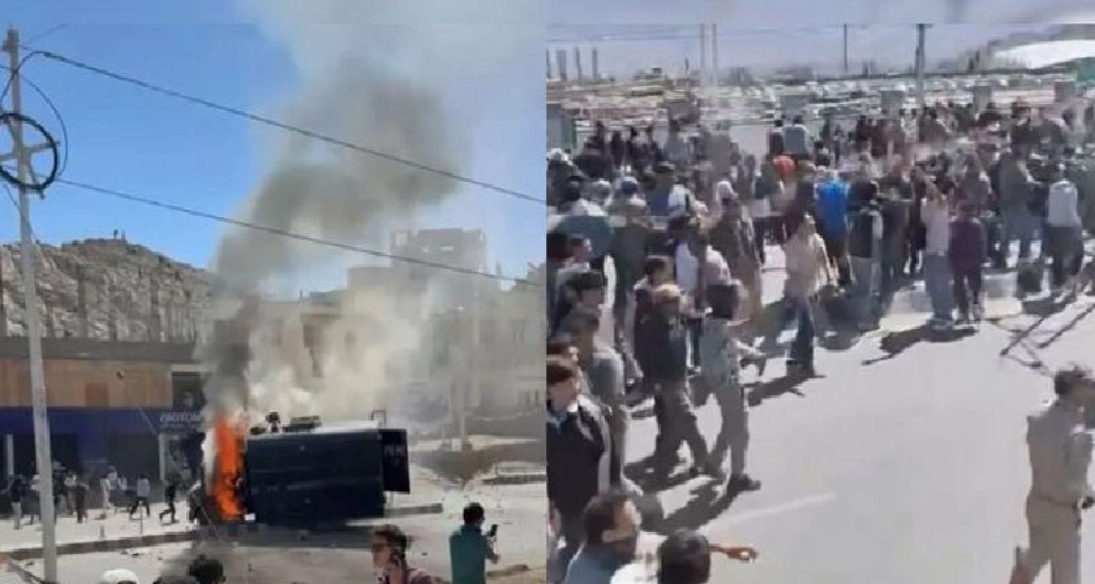 Ladakh clashes; 4 killed, many injured