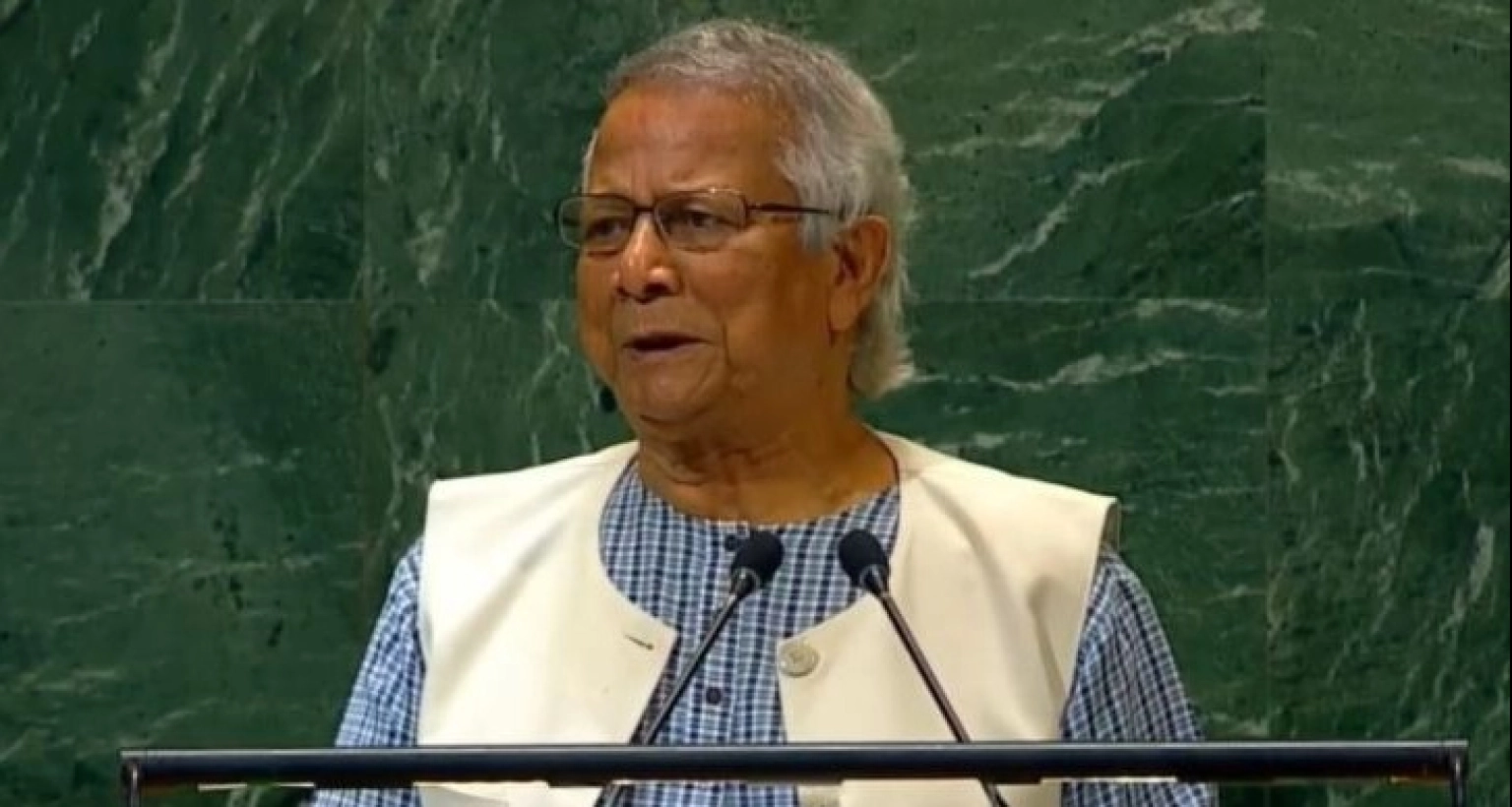 জাতিসংঘ অধিবেশনে বাংলায় ভাষণ দিলেন প্রধান উপদেষ্টা ড. মুহাম্মদ ইউনূস