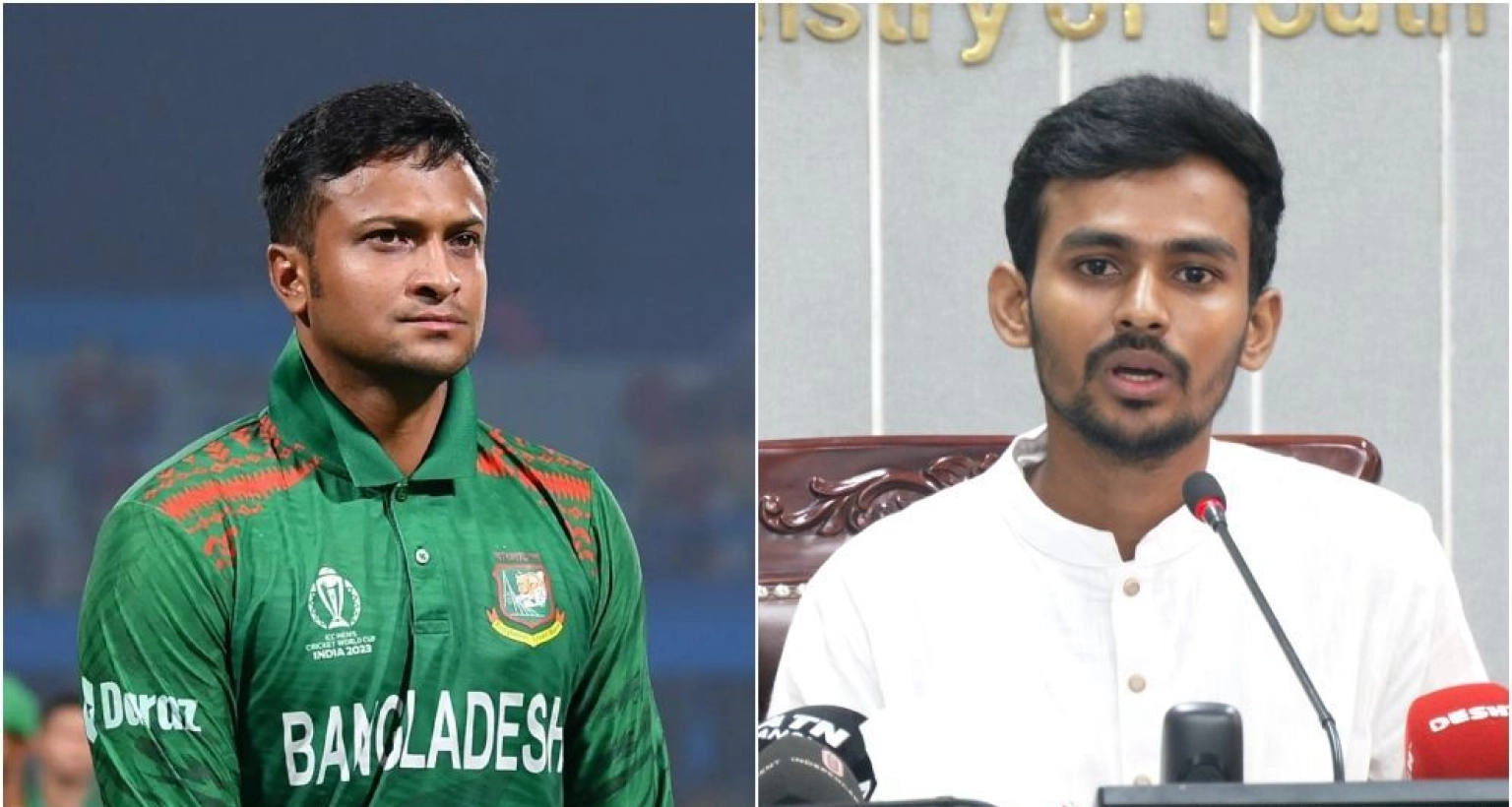 সাকিবকে নিয়ে চূড়ান্ত সিদ্ধান্ত জানালেন ক্রীড়া উপদেষ্টা