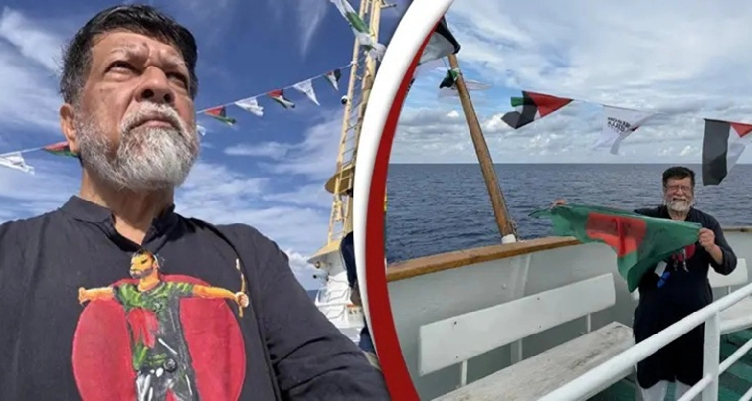 ফ্লোটিলায় কেমন আছেন শহিদুল আলম, জানালেন নিজেই