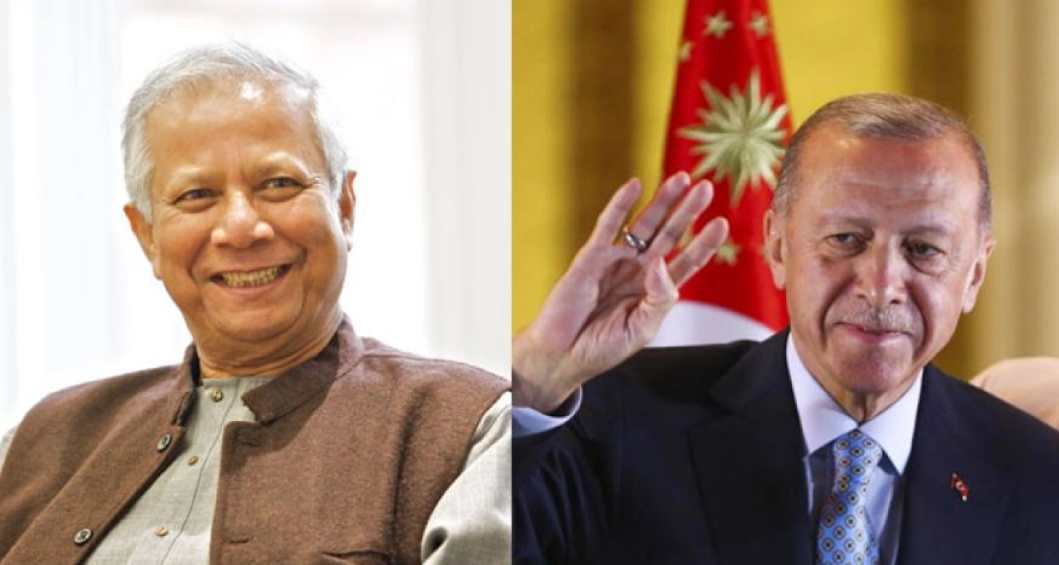 এরদোয়ানের প্রতি কৃতজ্ঞতা জানালেন প্রধান উপদেষ্টা ড. ইউনূস