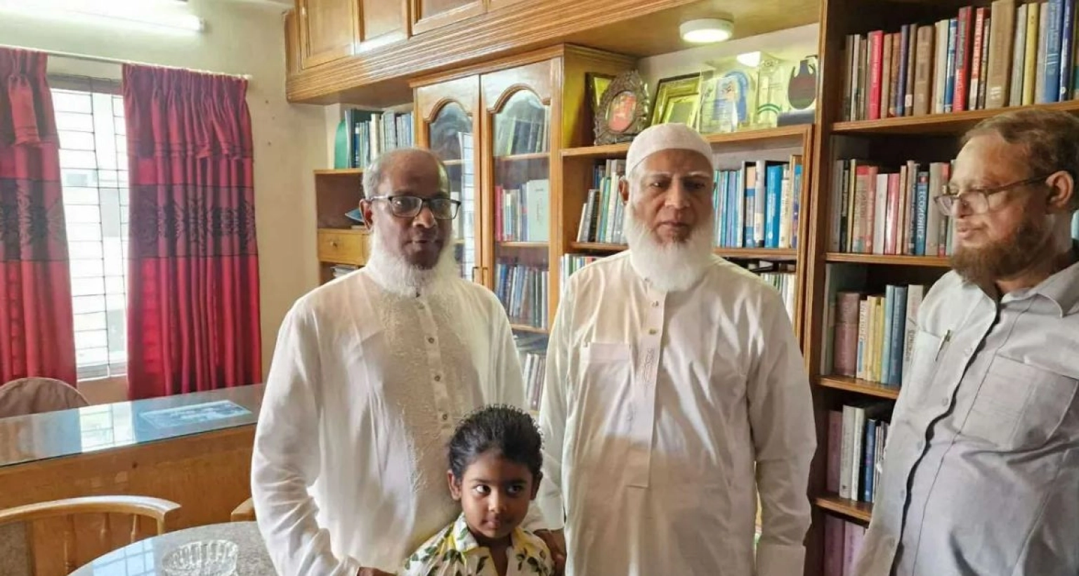 পরিবারের খোঁজ নিতে তোফায়েল আহমেদের বাসায় জামায়াত আমির